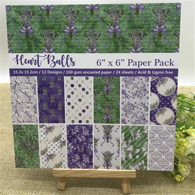 Бумажные подкладки для скрапбукинга 24 листа|Наклейки| |