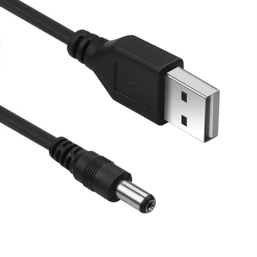 Kebidumei Новое поступление USB 5 В зарядное устройство Кабель питания к DC мм