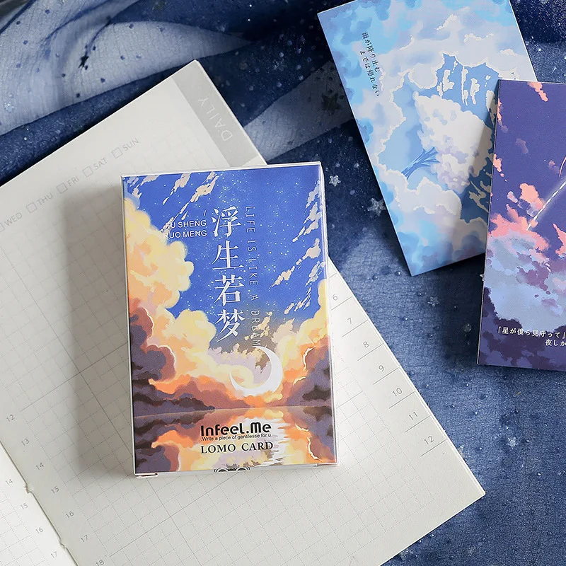 

Набор открыток nbyinto "Жизнь как мечта"