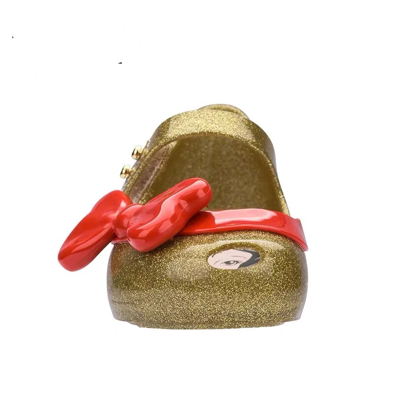 Детская прозрачная обувь Mini Melissa сандалии для девочек и мальчиков маленьких с