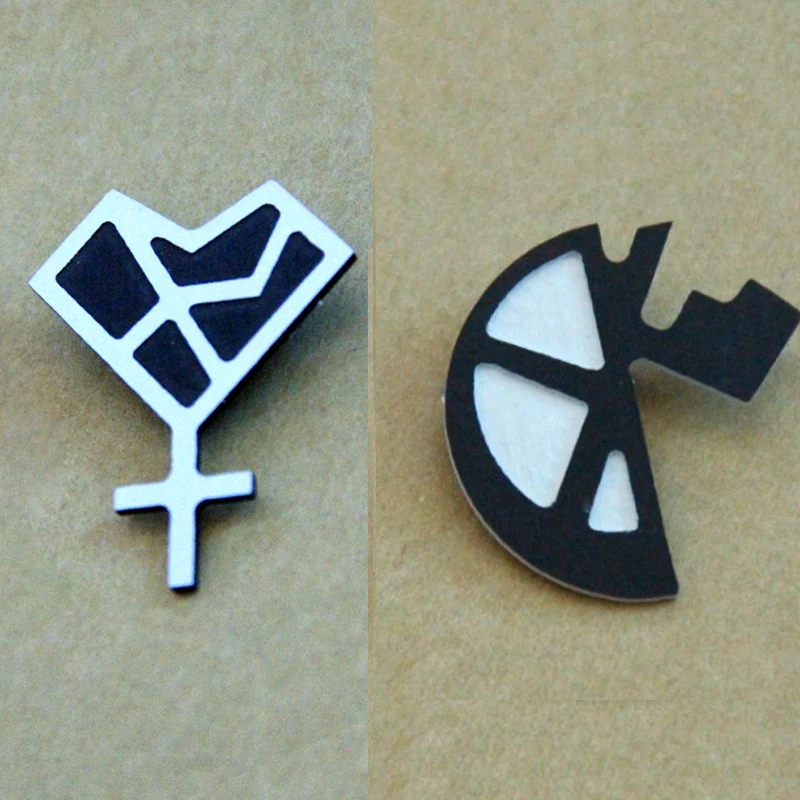 Danganronpa2: триггер счастливый хаосс косплей Хината хаджим брошь|brooch pearl|brooch findingbrooch