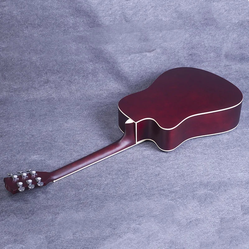 41-inch Acoustic Guitar Beginners Basswood Color Missing Angle Exercises with Picks Accessiories JT37 | Спорт и развлечения