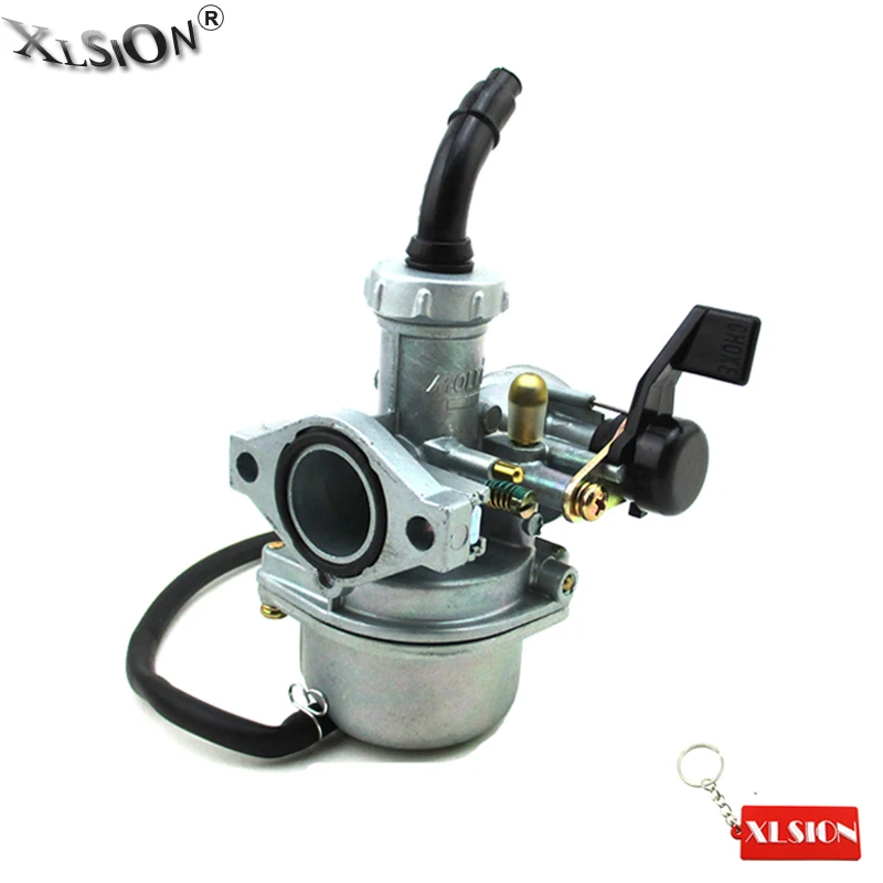 XLSION карбюратор 22 мм левый дроссель для Honda XR50 CRF50 XR70 CRF70 Pit Dirt Bikes Kawasaki KLX110 Байк 110cc