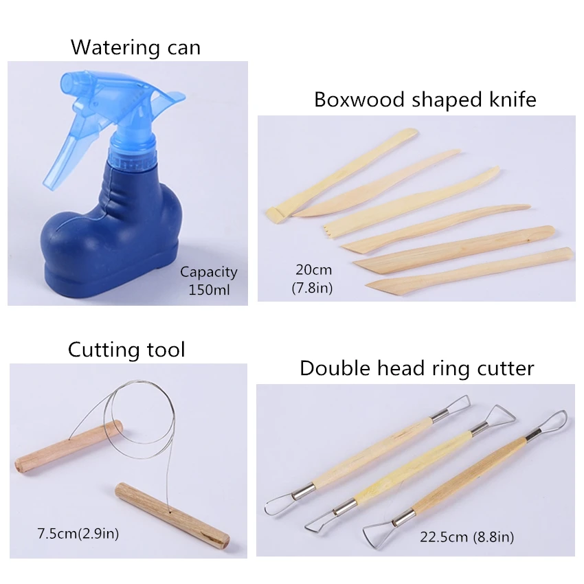 DIY Профессиональные Fimo инструменты Мягкая Полимерная Глина Резьба по дереву