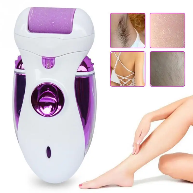 Facial Hair Removal for Women 4 in 1 Painless Electric Kit with Shaver Nose Eyebrow Trimmer Body | Красота и здоровье