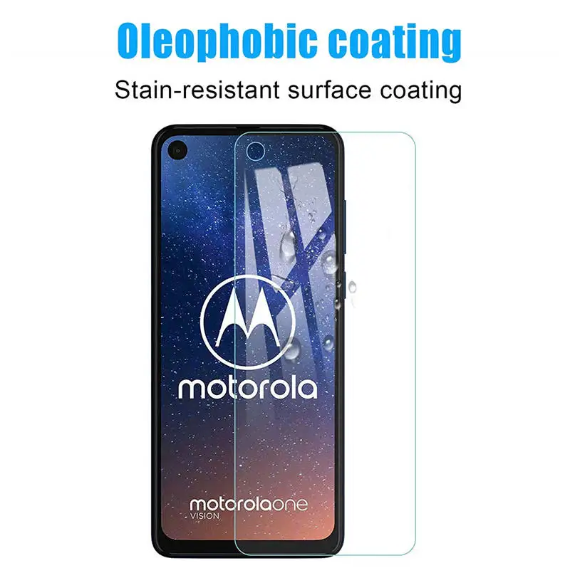 Защитное стекло для Motorola One Vision закаленное стеклянная Защитная пленка телефона |