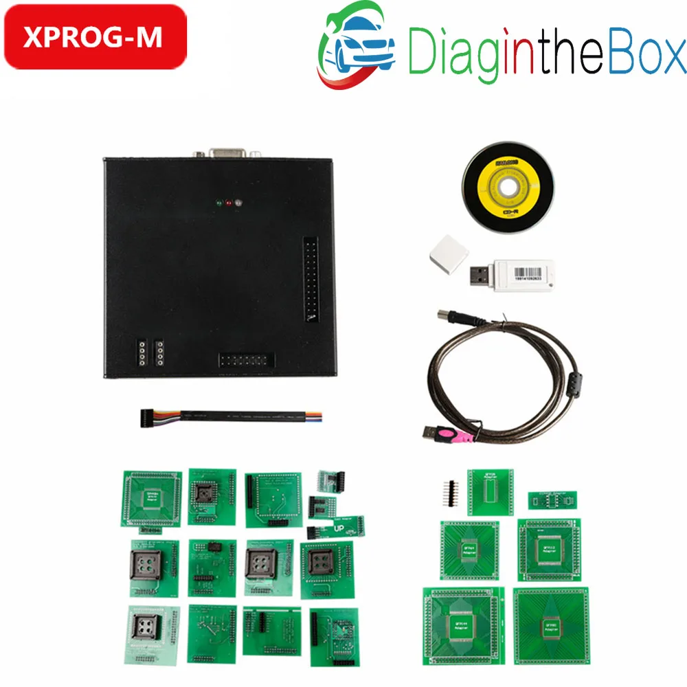 2018 последняя версия X-PROG Box ECU Программатор XPROG-M V5.84 с usb-ключом | Автомобили и