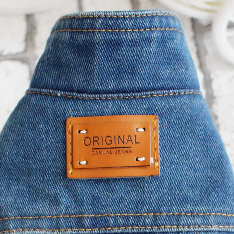 Последний воротник модный красивый синий ковбойский жилет размеры XS S M L XL XXL для