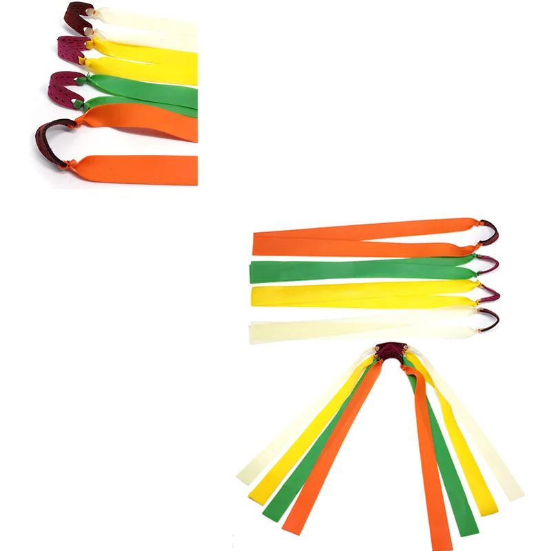 

2019 Natural Latex Flat Elastic Resilient Tube For Tactical Slingshot Hunting Catapult 30cm Slingshots Rubber Band hot sale
