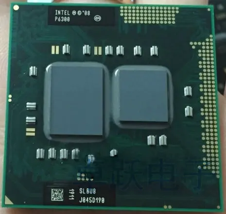 Оригинальный процессор Intel Pentium P6300 3 Мб кэш-памяти 2 26 ГГц поддержка HM55 H57 H55 для