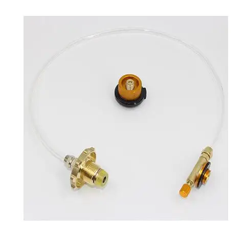 Package 4 YINGTOUMAN Camping Stove Propane Refill Adapter Gas Burner LPG Flat Cylinder Tank Coupler Bottle Adapter Safe Save for Russia - Цвет: Package 4