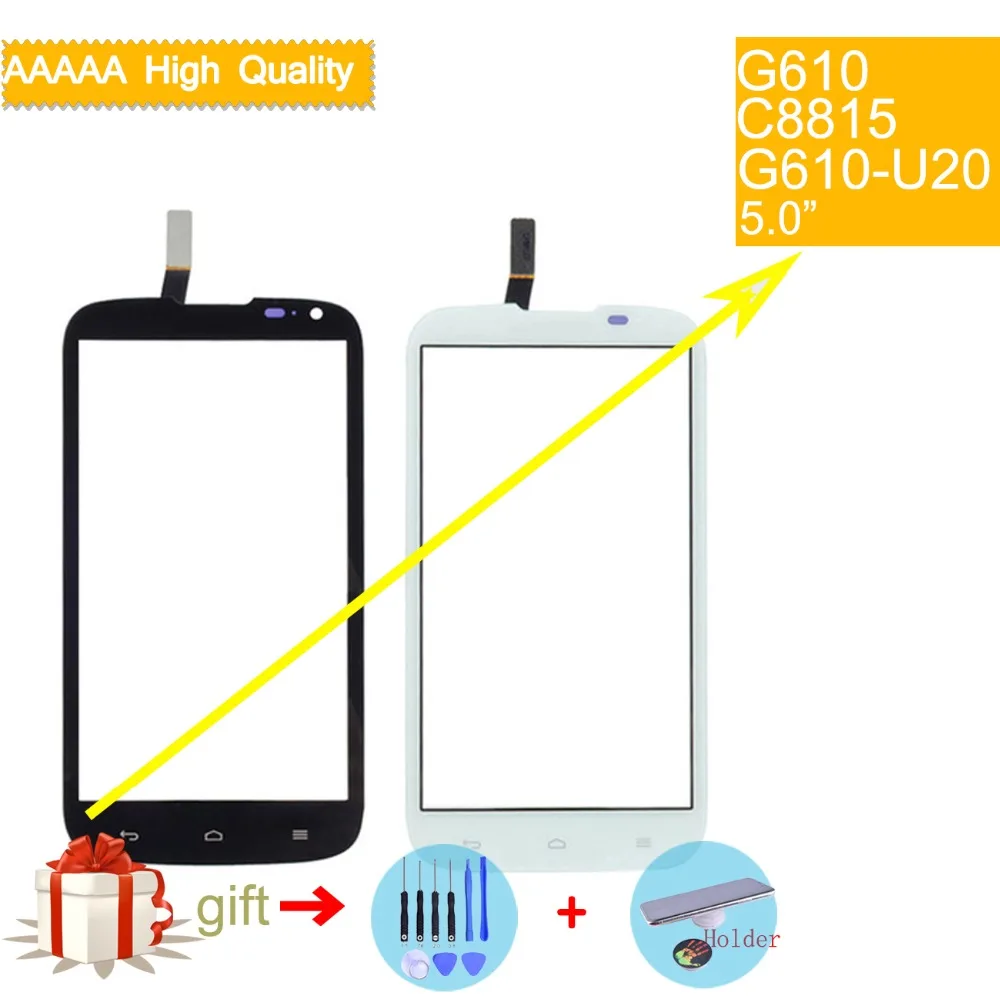 Сенсорный экран для Huawei Ascend G610 C8815 сенсорный сенсорная панель дигитайзер внешнее