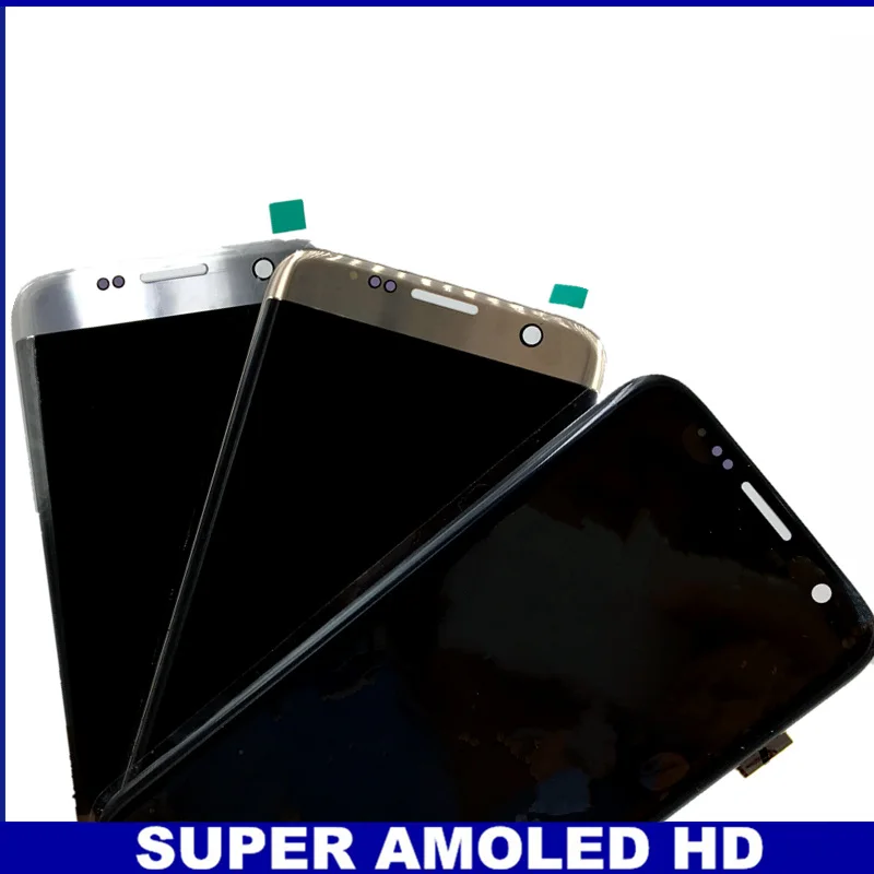 100% протестированный AMOLED ЖК дисплей для samsung Galaxy S7 Edge G935F G935A G935FD G935P s кодирующий
