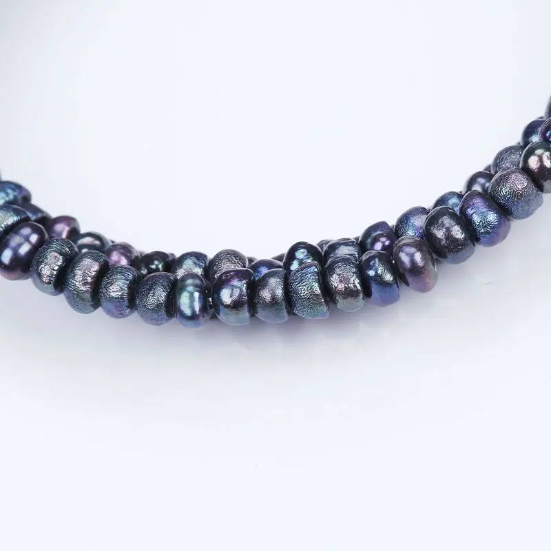 Новая мода 5 6 мм Кнопка пресноводный жемчуг браслеты для мужчин и женщин детский