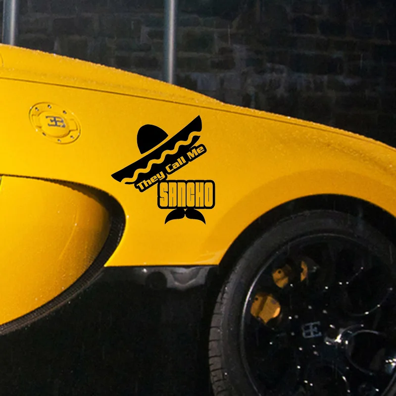 

They Call Me Sancho Vinyl Decal Sticker JDM Import Latin Mexican Lowered