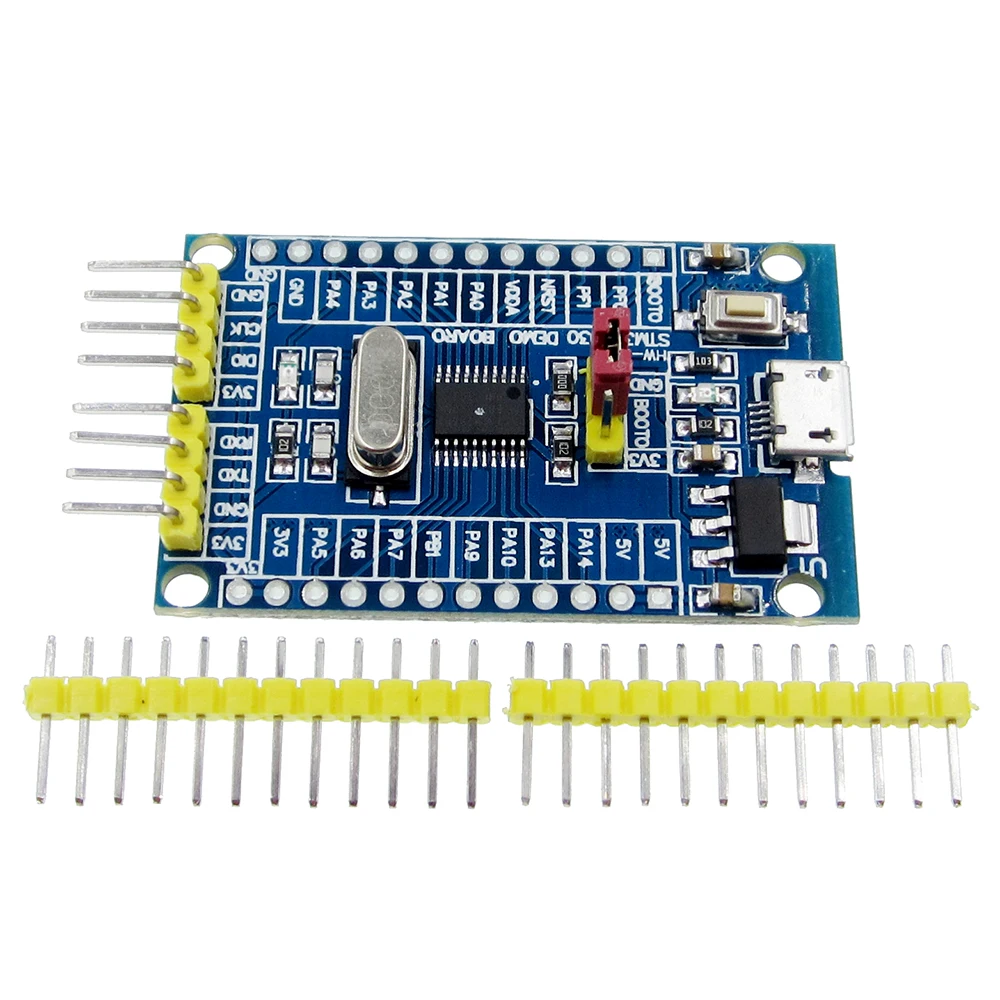 10pcs STM32F030F4P6 Mini System Development Board ARM CORTEX-M0 Core SWD/ISP MicroUSB