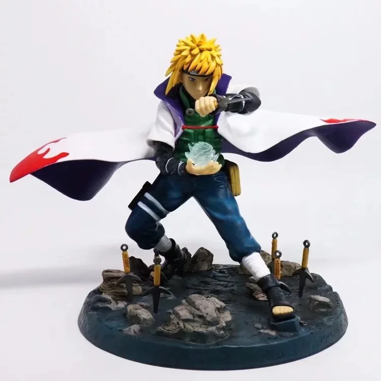 Huong аниме 20 см Наруто Shippuden Namikaze Минато ПВХ фигурка Коллекционная модель игрушки