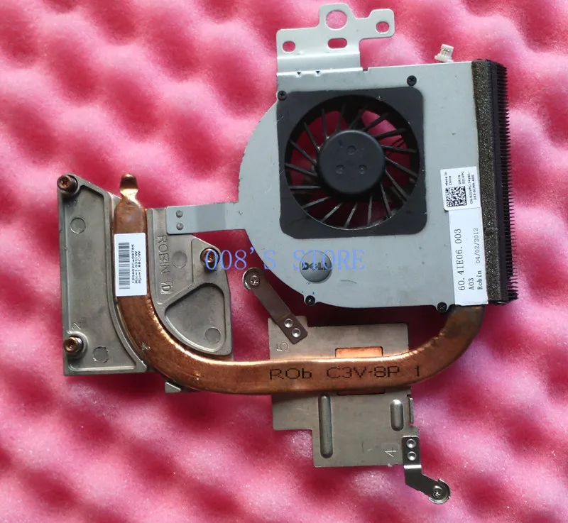 Процессор радиатора и кулер вентилятор для Dell Inspiron 15R N5110 M5110 M511R 15rd Тетрадь по Forcecon dfs501105fq0t 5 В 0.5a ремонт