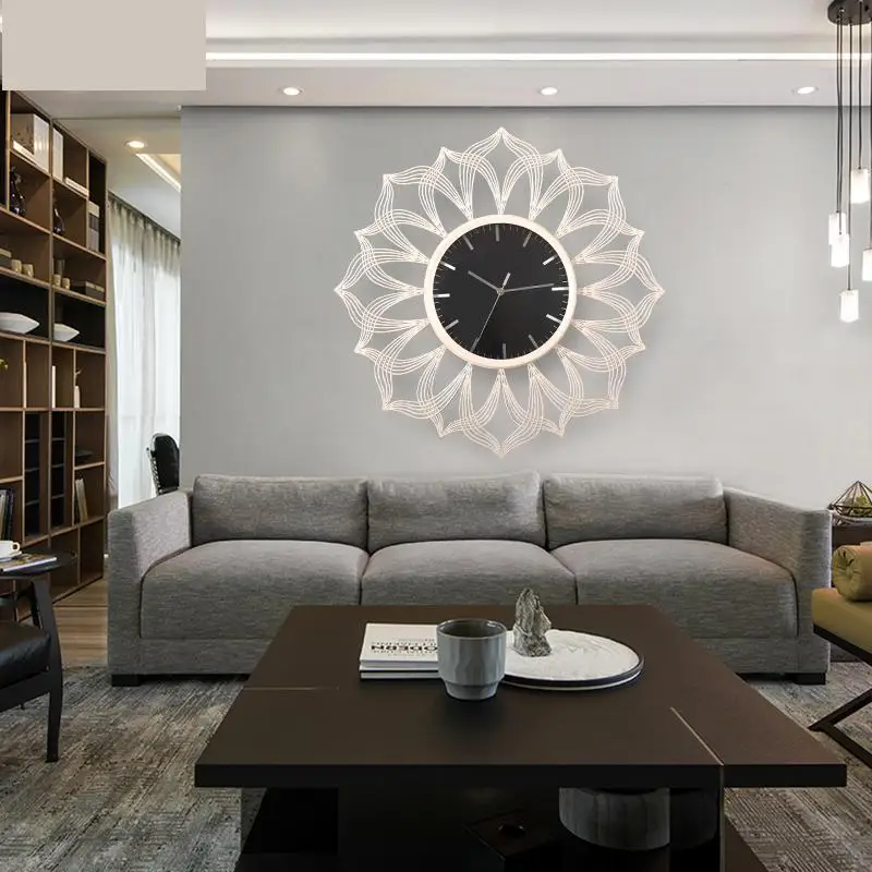 Большие настенные часы цифровые висячие часы крупный декоративный современный дизайн часов домашний декор 47056723.