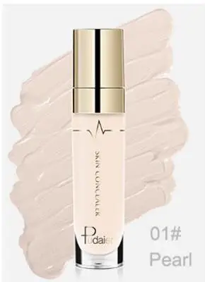 01 Pudaier Горячая жидкий консилер крем contour Pro Макияж жидкий консилер макияж Foudantion крем корректор цвета для любой кожи - Цвет: 01