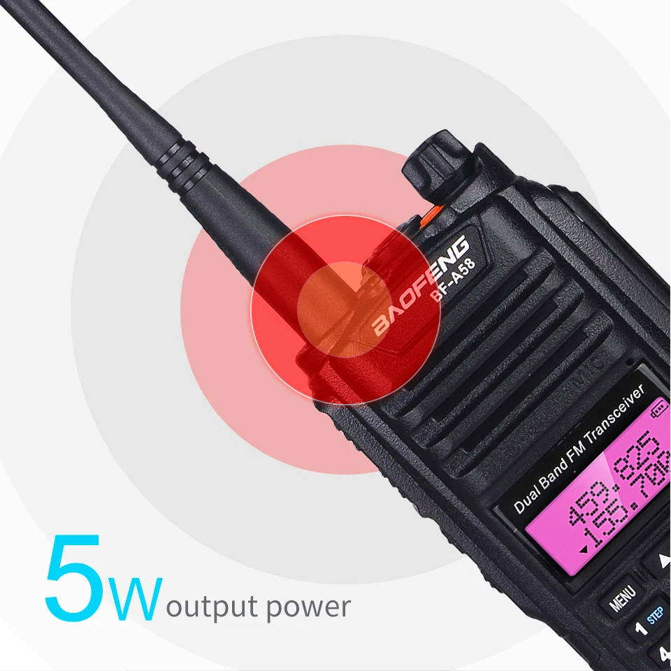 Рация Baofeng 10 км УВЧ УКВ IP67 водонепроницаемая двухсторонняя приемопередатчик