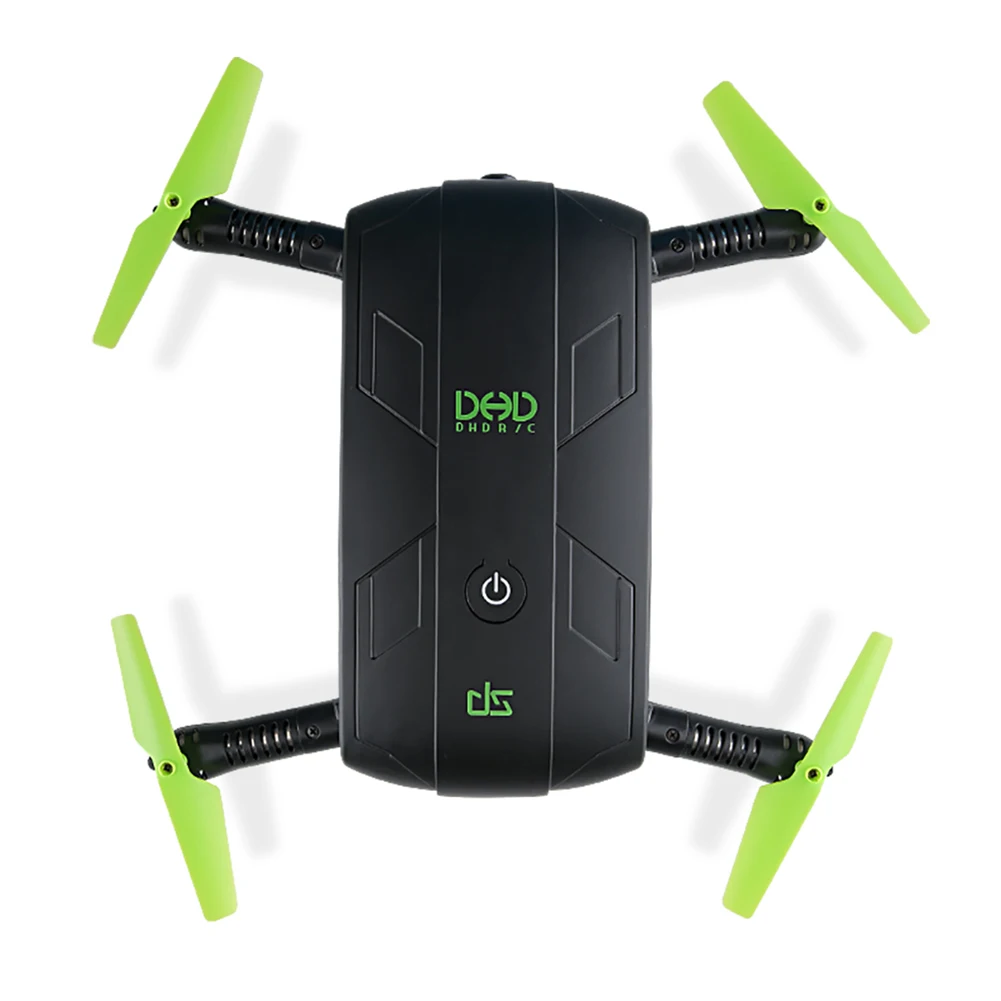 DHD D5 Wi Fi 0.3MP hd камера Дрон складной карманный Квадрокоптер с 6 осями и функциями 4CH