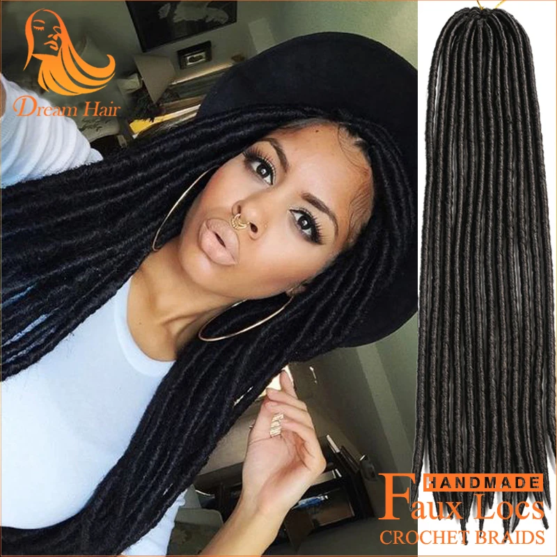 #2 14 inch 24 пряди искусственного locs крючком косы волос связки weave джанет сбора гавана