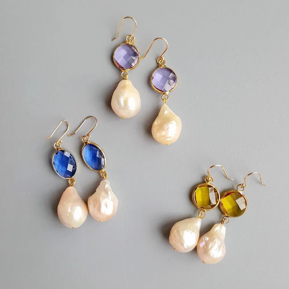 Женские серьги-Крючки из серебра 925 пробы с жемчугом | Украшения и аксессуары