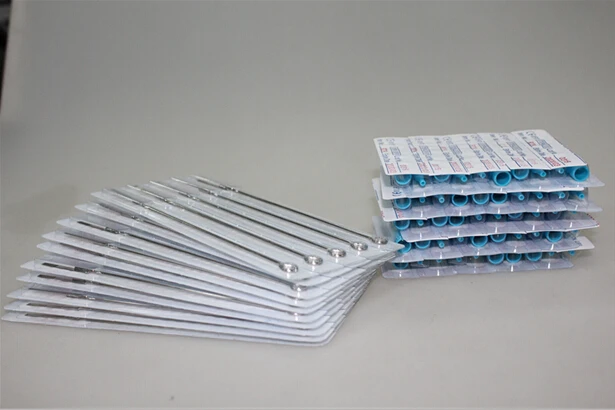 YILONG (11RM + 11FT) 50 шт одноразовые стерильные иглы татуировки синие Советы Бесплатная