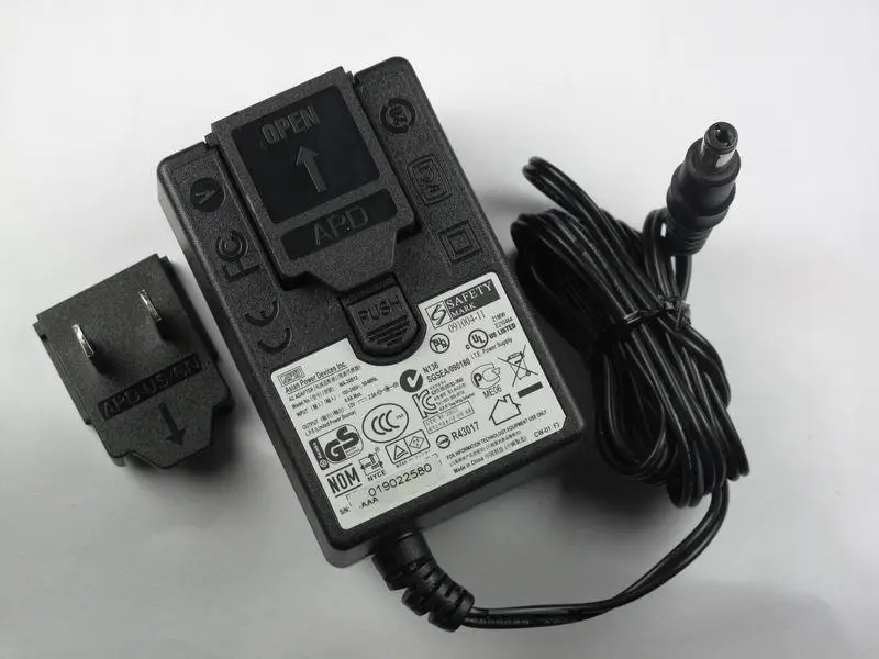 Азиатский APD 12V2A адаптер питания WA 24E12 жесткий диск монитор Блок США ЕС