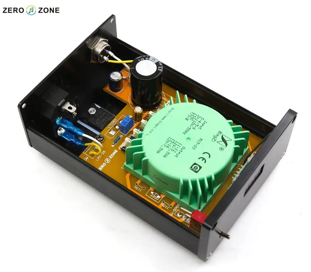 ZEROZONE 15 Вт LPS Hi-Fi Линейный источник питания для наушников DAC внешний регулятор питания с дисплеем DC5V/DC8V/DC9V/DC12V