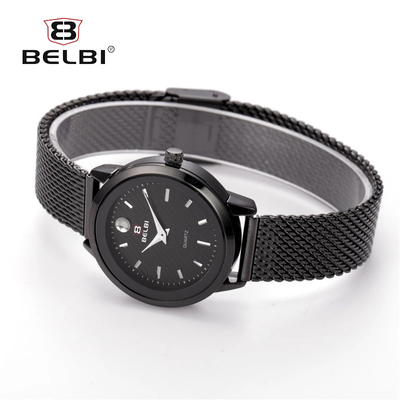 Belbi пара наручные часы Любовь Элегантный ААА кварц мужской женский подарок Китай