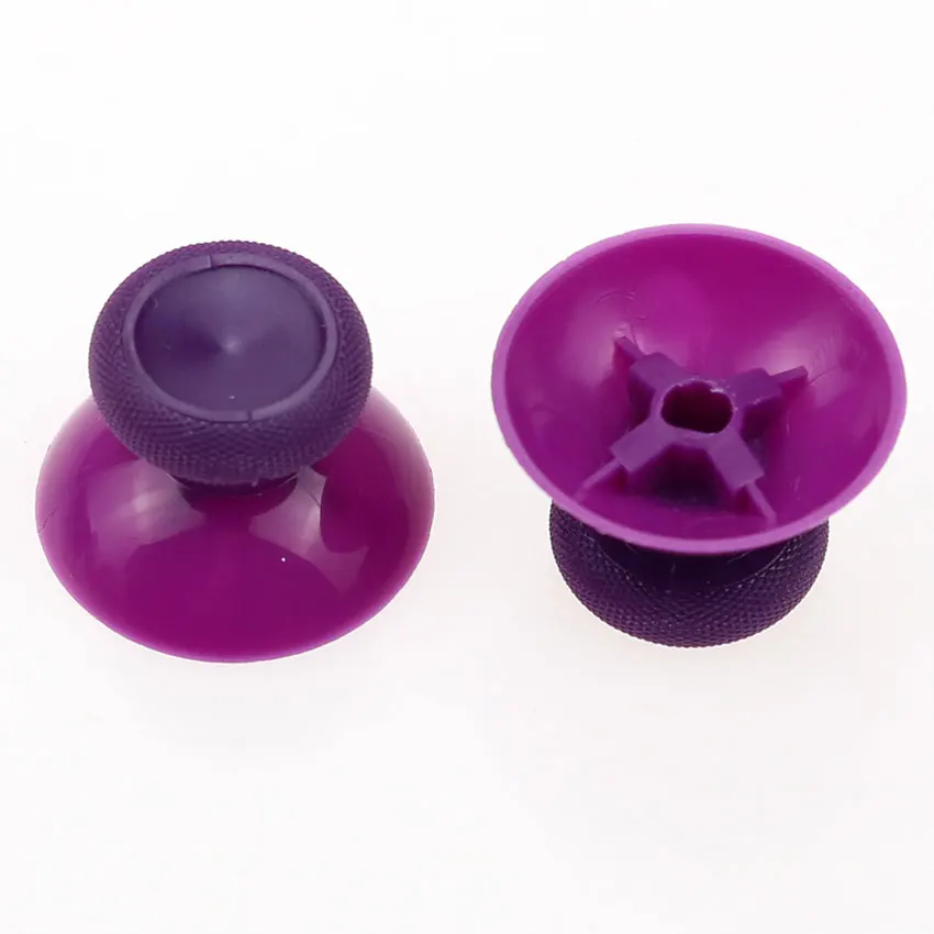 Purple ChengHaoRan 2 шт сменный Аналоговый джойстик Крышка 3D Thumbstick Крышка для Xbox один контроллер для XboxONE - Цвет: Purple