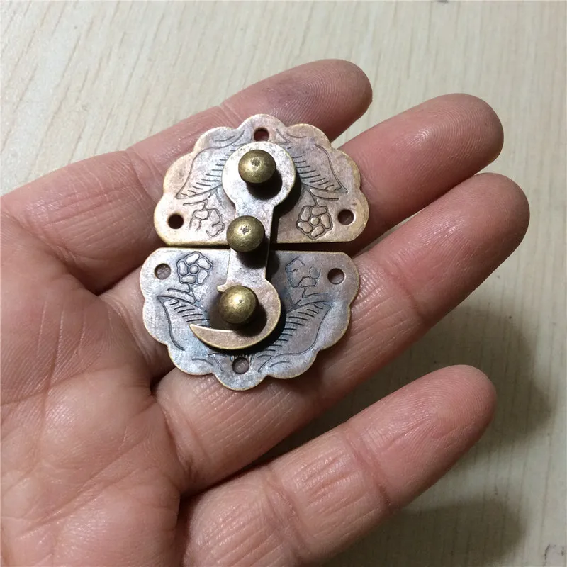 Винтажная железная защелка декоративная DIY Ювелирная Подарочная деревянная
