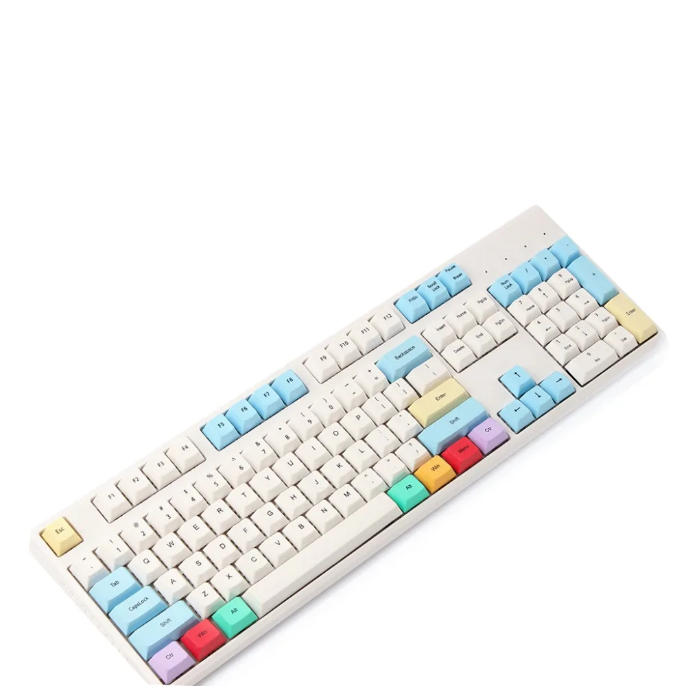 YMDK Cherry профиль ANSI 104 краситель Sub Blank толстый PBT Меловые клавиши колпачок для MX