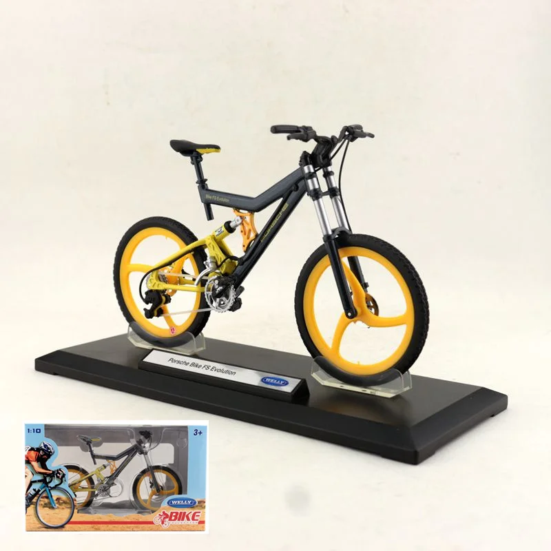 Welly/масштаб 1:10/модель литая велосипедная игрушка/велосипед FS Evolution Bike/деликатная