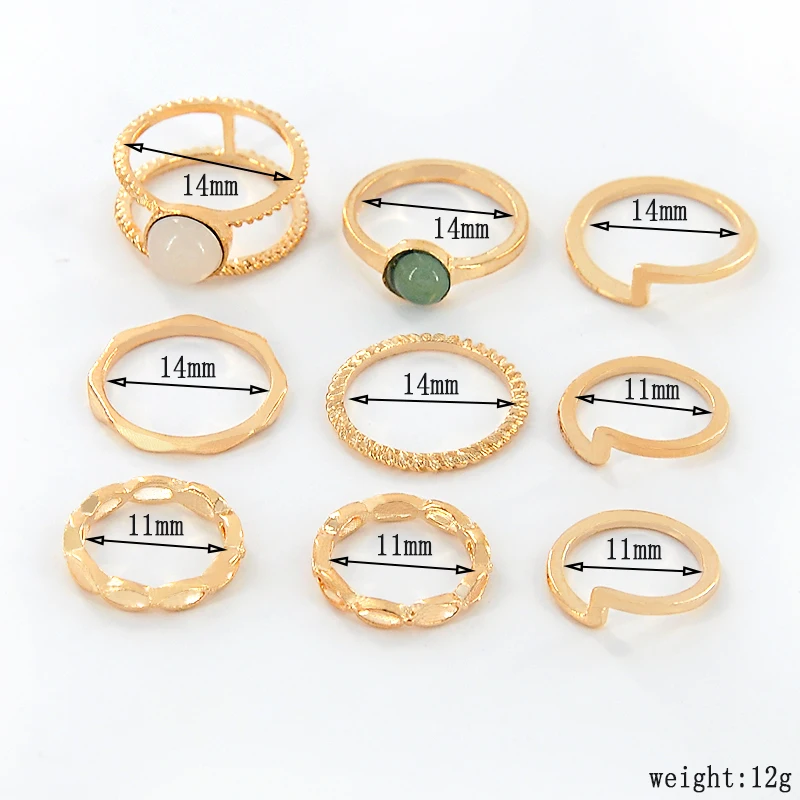 Модные аксессуары ювелирные изделия Новый палец белое кольцо из натурального