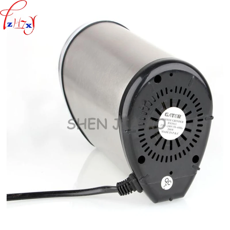 1 шт. 220V 200W нержавеющая сталь Электрические шлифовальные зерна кофе машина мелкая