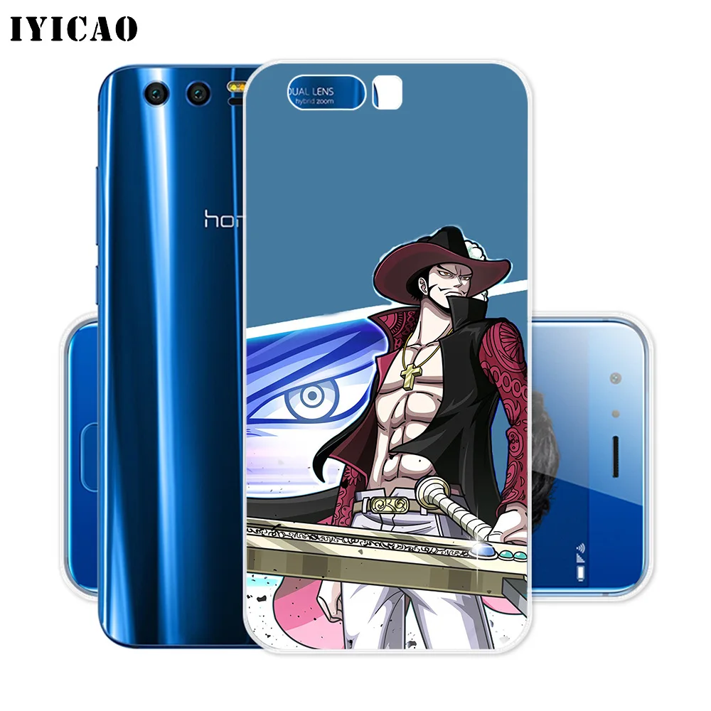 Мягкий силиконовый чехол IYICAO Mihawk shanks для Huawei Y9 Y7 Y6 Prime 2018 Honor 8C 8X 8 9 10 Lite 7X 7C 6A 7A Pro |