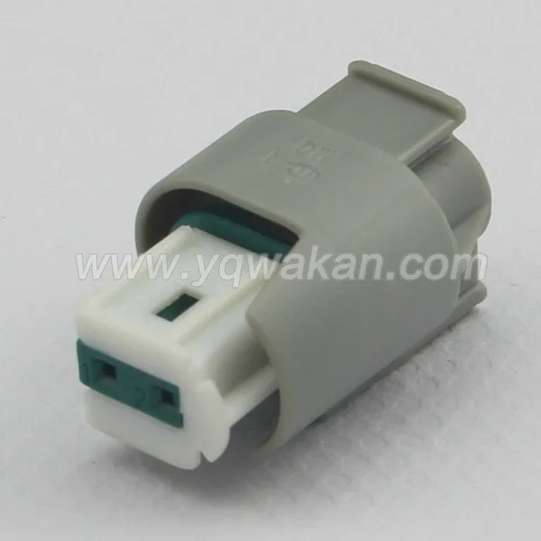 

2sets 2pin Female waterproof housing socket auto connector with terminals and rubber seals 9-967644-1