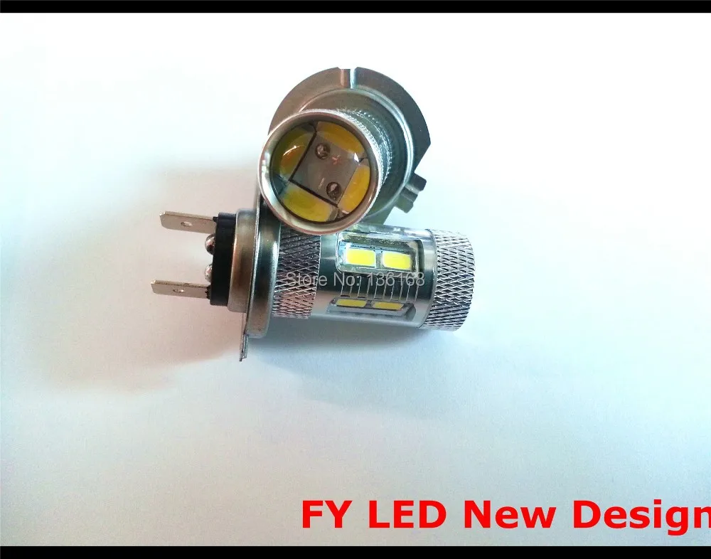 Бесплатная доставка партиями по 4 шт. H7 5630 5730 SMD СВЕТОДИОДНЫЙ дневные ходовые огни