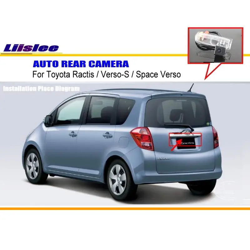 Liislee для Toyota Ractis / Verso S Space камера заднего вида/резервная парковочная камера/NTST