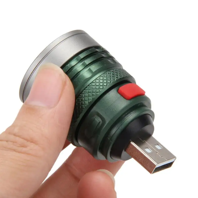USB портативный фонарь с зарядкой компьютерный свет 3-режимная лампа для чтения
