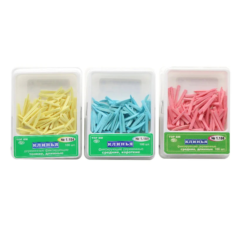 100 шт. Стоматологическая Поставка межзубные комбинированные Контурные