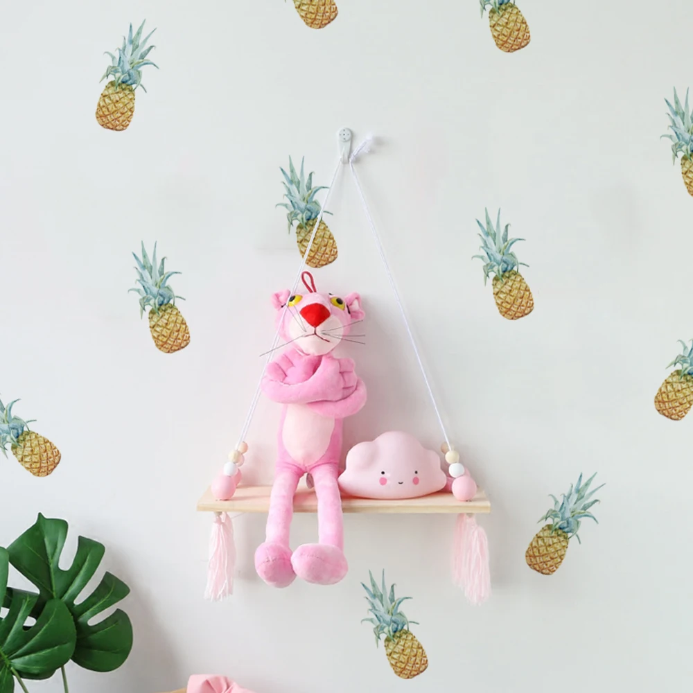 Funlife тропический ананас водонепроницаемый самоклеющийся DIY для детской комнаты