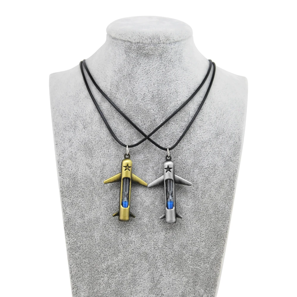 Оригинальная Новинка винтажное ожерелье с подвеской в виде самолета Ретро стиль