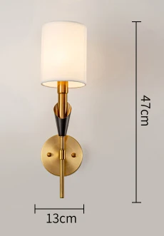 A 1 light Nordic бра минималистский Гостиная фон Утюг Art лампа проходу Спальня прикроватные бра Ванная комната современный светодио дный бра светильник настенный прикроватный светильник бра настенные светильник бра - Цвет абажура: A 1 light