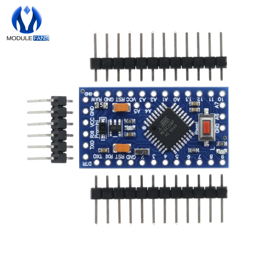 5 шт. новый Pro Mini Atmega328 3 В 8 МГц ATmega128 для Arduino совместимый с Nano модуль ATMEGA328P AU|mini