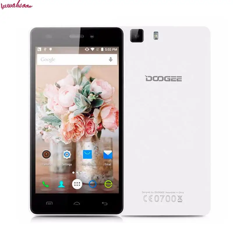Оригинальный мобильный Телефон Doogee X5S 5 Дюймов HD 1280x720 MTK6735 Quad Core Android 5.1 1 ГБ RAM 8 ROM 8MP 4