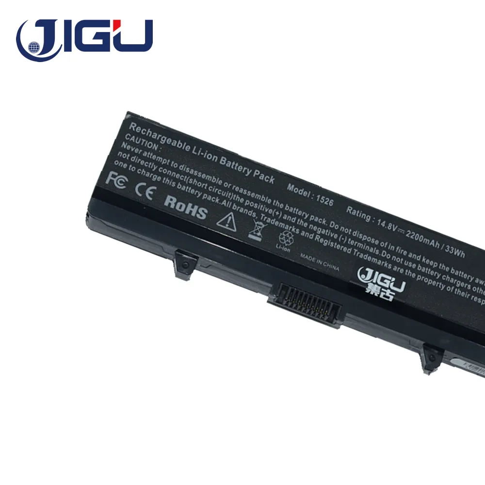 JIGU Аккумулятор для ноутбука DELL INSPIRON 1525 1526 1545 1440 1750 HP297 GW240 RN873 312 0626 0634 0XR693 0625|laptop battery